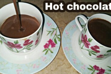 Hot chocolate recipe / Italian hot chocolate/ winter recipe/ easy,tasty & quick / kitchen with Ahmed