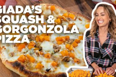 Roasted Squash and Gorgonzola Pizza with Giada De Laurentiis | Food Network