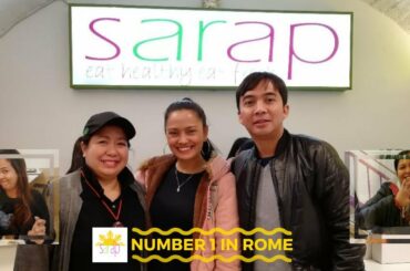 SARAP NUMBER 1 FILIPINO RESTAURANT IN ROME