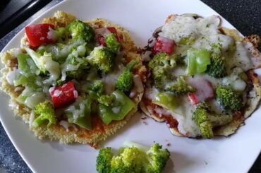 ALMOND FLOUR PIZZA | ALMOND FLOUR RECIPES | KETO PIZZA | VEGAN-KETO ALMOND FLOUR PIZZA