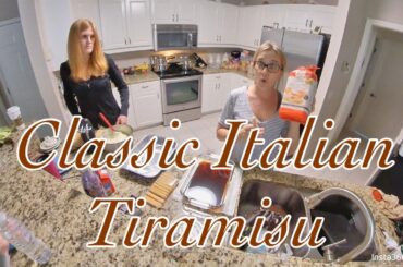 Classic Italian Tiramisu -Cooking with Vic and Julie