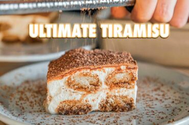 Making Real Tiramisu with Homemade Ladyfingers