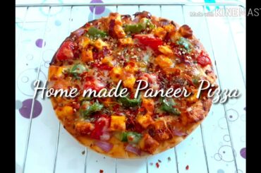 Home made Paneer Pizza