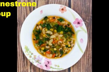 Minestrone Soup Recipe, Italian Vegetable and Pasta Soup Recipe, Healthy Soup Recipe