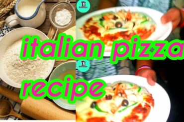 how to make italian pizza|how to make veg  pizza restaurant style||the kanchanpur||