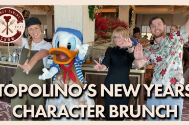 New Years Day Topolino's Terrace Brunch | Disney Dining Show | 01/01/20
