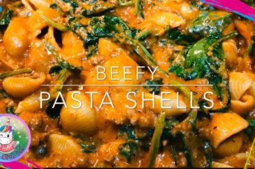 Christmas Special Cooking | Beefy Pasta Shells