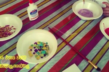 Painting and cooking