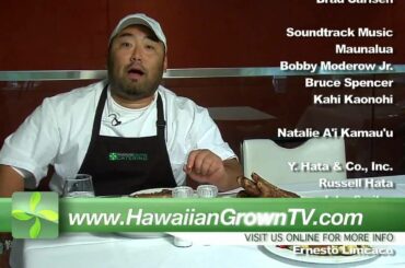 Hawaiian Grown TV - Kona Sea Salt - Taormina Sicilian Cuisine - Segment 3