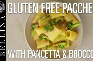 Gluten Free Italian Pasta with Pancetta and Broccoli