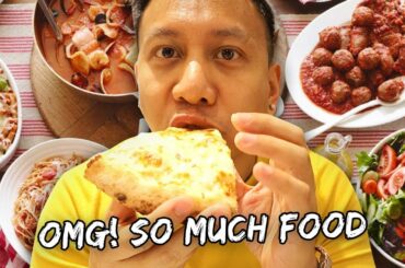 Italian Food Mukbang | Vlog #716