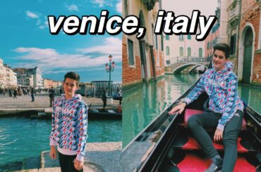 Venice, Italy Travel Vlog: gondola rides, exploring the city, & more!