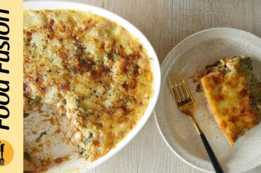 Tuscan Chicken casserole with Cheese Recipe By Food Fusion