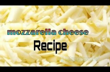 Mozzarella Cheese Recipe In Hindi | Mozzarella At Home Simple Recipe | North Indian Recipe | Food