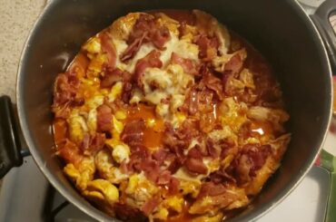 My First Keto Meal!  Buffalo Chicken!