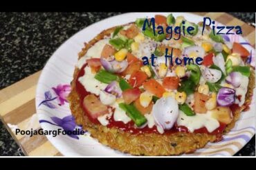 Maggi Pizza Recipe - By PoojaGargFoodie