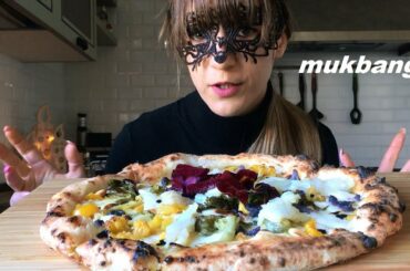 MUKBANG ITA: MANGIO VERA PIZZA NAPOLETANA (FINLANDESE CON BACCALÀ) EATING SHOW ITALIANO