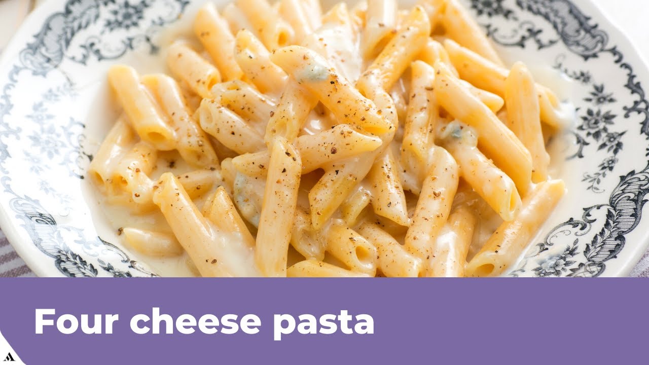 FOUR CHEESE PASTA – Original Italian recipe FOUR CHEESE PASTA - Original Italian recipe