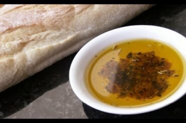 Olive oil bread dip recipe easy