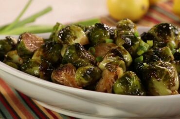 Italian Asian Fusion Roasted Brussels Sprouts Recipe