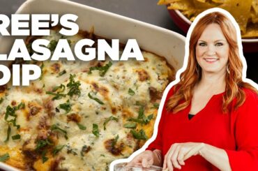 Cheesy Lasagna DIP and Pasta Chips (with Ree Drummond) | Food Network