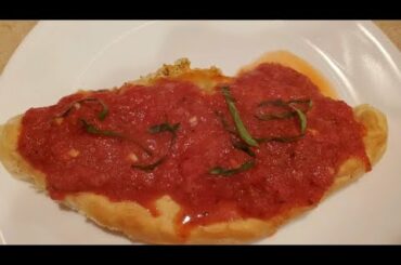 Homemade Calzones and Marinara Sauce