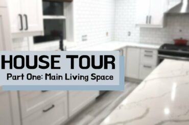 MODERN FARMHOUSE | Our New House: PART 1 | Christmas Decor | IKEA KITCHEN | SHIPLAP FIREPLACE