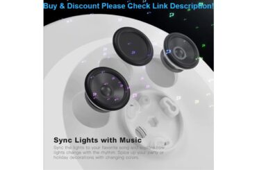 Deal OFFDARKS Smart LED Ceiling Lamp 36W / 48W RGB Dimming APP Control Surface Mount Ceiling Light