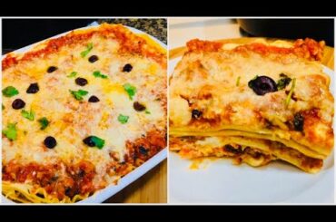 MY ULTIMATE LASAGNA RECIPE | CHICKEN LASAGNA WITH CHEESY WHITE SAUCE