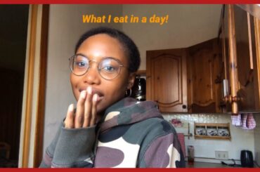 What I eat in a day! | breakfast, lunch, dinner and snacks...