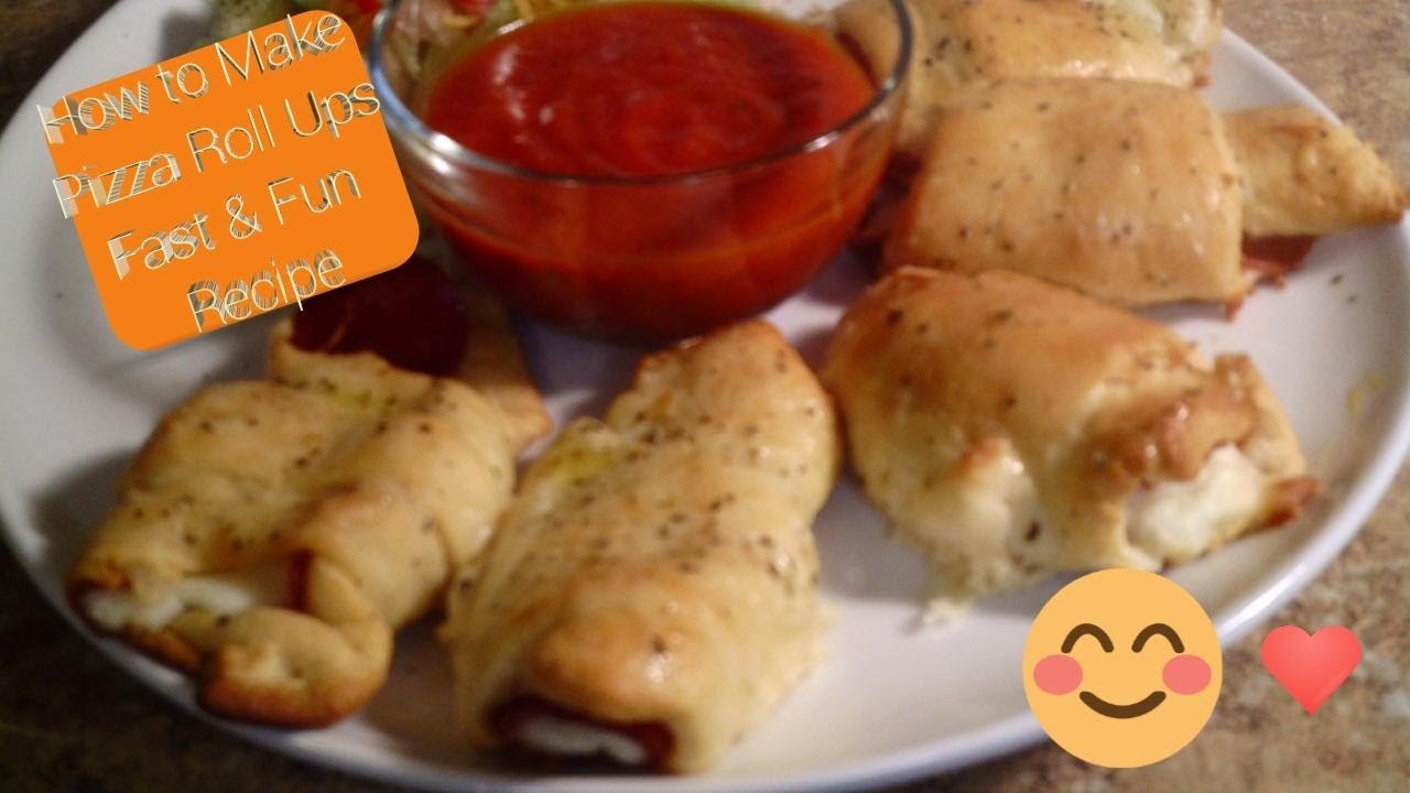 How to Make PIZZA ROLL UPS : Quick & Easy Recipes! FUN!! How to Make PIZZA ROLL UPS : Quick & Easy Recipes! FUN!!