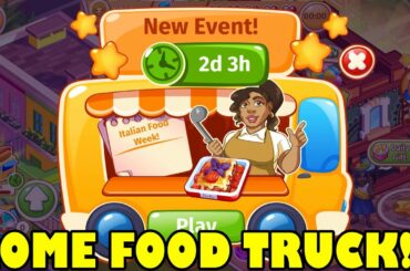 Italian Food!! Cooking Craze Food Truck Challenge Gameplay Walkthrough Levels 1-5 (iOS Android)