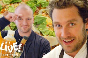 Brad and Sean Evans Make Cast-Iron Pizza | It's Alive | Bon Appétit