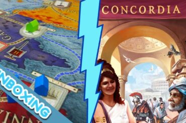 CONCORDIA BOARD GAME UNBOXING