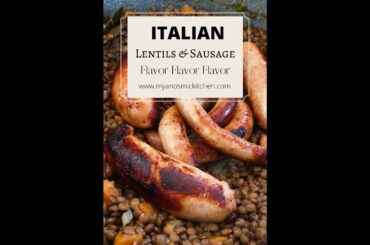 Italian New Years Eve Traditional Lentils and Pork Recipe!