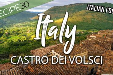 🇮🇹 Italian Food Tour Castro Dei Volsci - Is this Place Actually Real or am I in a Painting