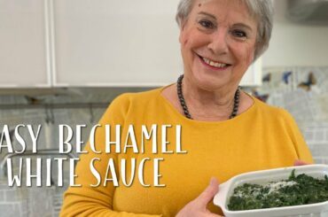 Easy and Simple Bechamel White Sauce - Mamma Giuliana