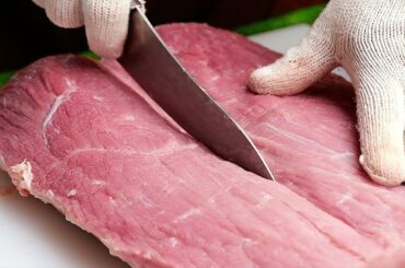 Thai Food - BEEF SASHIMI Eggplant Carpaccio Aoywaan Bangkok Thailand