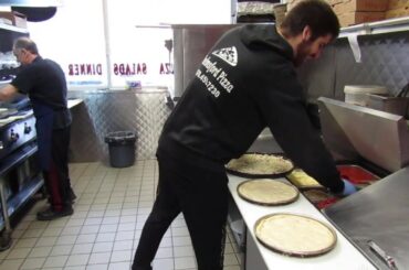 George & Leonidas Cooking at Chelmsford Pizza, JAN 3, 2019