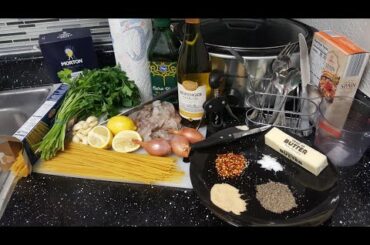 Culinary Clerkius: Garlic Butter Shrimp Scampi