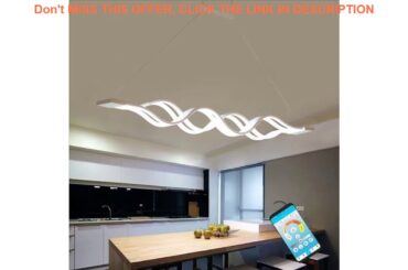 Deal Modern LED Pendant Lights For Dining Room Kitchen Fixtures Home Bedroom Decor Suspension Hangi