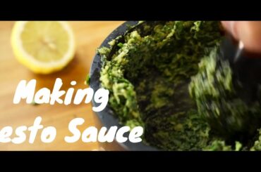How to make Pesto Sauce | Pesto Pasta | Italian