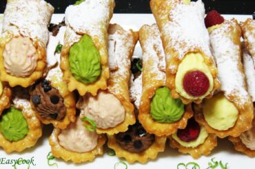 ☀КАННОЛИ☀ итальянские вафельные трубочки с кремом Homemade Cannoli Recipe