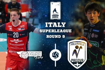 HIGHLIGHTS: Piacenza vs Padova | Gabriele Nelli vs Yuki Ishikawa | Italy Superleague 2019 | 9 round