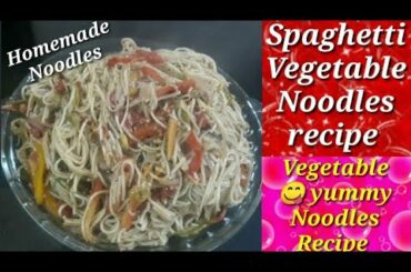 How to make Spaghetti noodles || Spaghetti Recipe/homemade noodles..