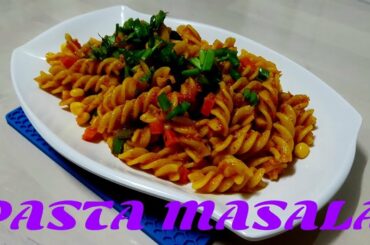 Italian pasta flavoured with Indian spices