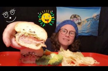 * HOMEMADE ITALIAN SUB * "MONSTER INSIDE ME" STORY TIME * MUKBANG *