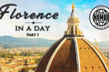 Florence, Italy walking tour | Florence travel vlog Part 1