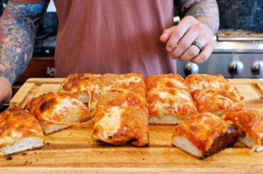 What to make for dinner |  Sicilian Style Pizza | Simple Recipe