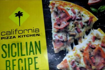 California Pizza Kitchen Sicilian Recipe Review
